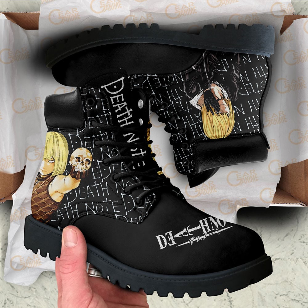 Death Note Mihael Keehl Boots Anime Custom Shoes