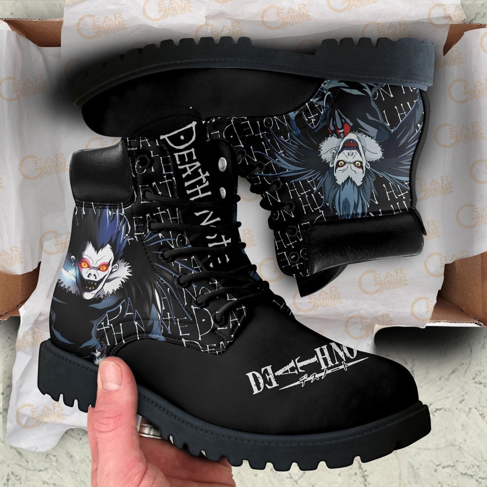 Death Note Ryuk Boots Anime Custom Shoes