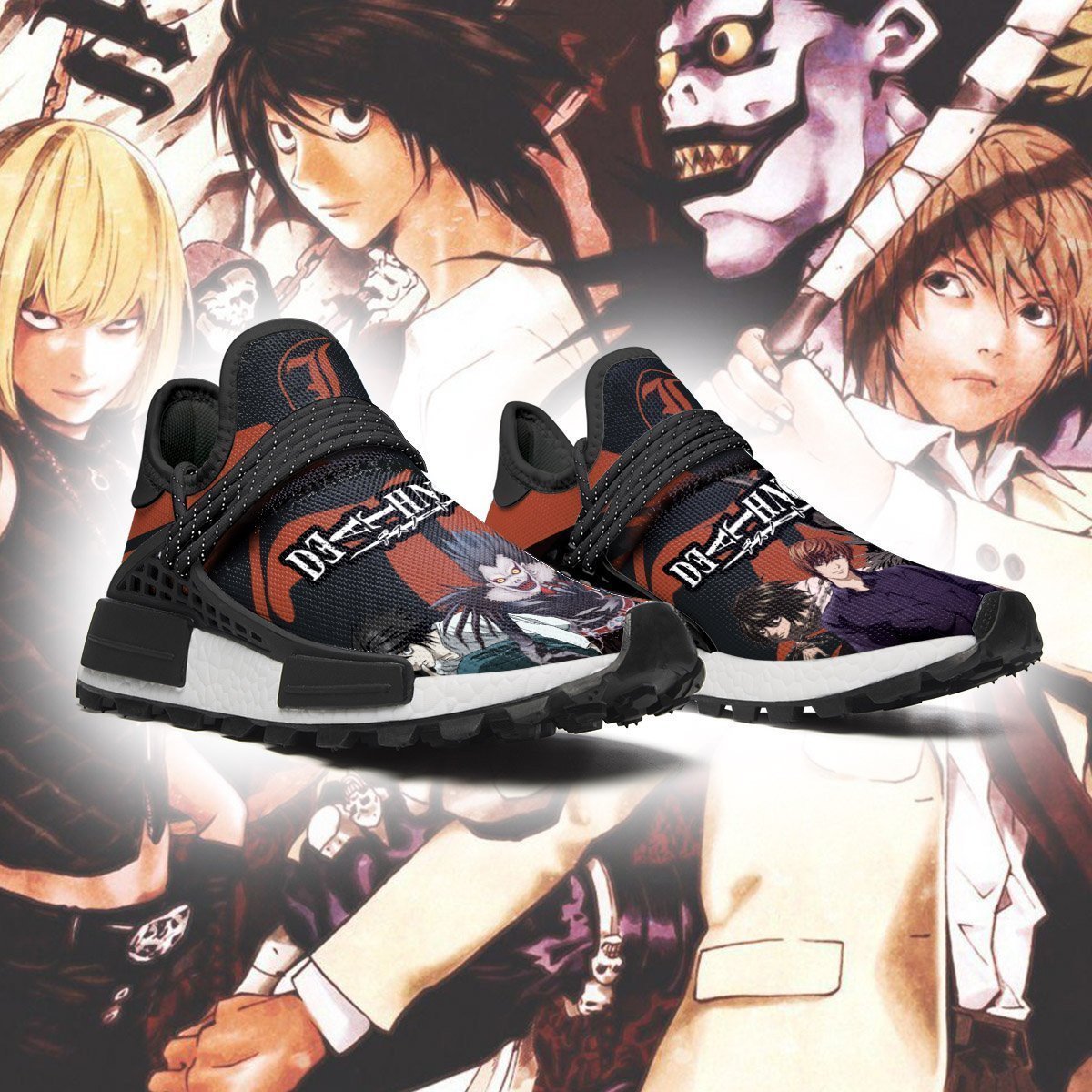 Death Note Shoes Characters Anime Sneakers, NMD Shoes