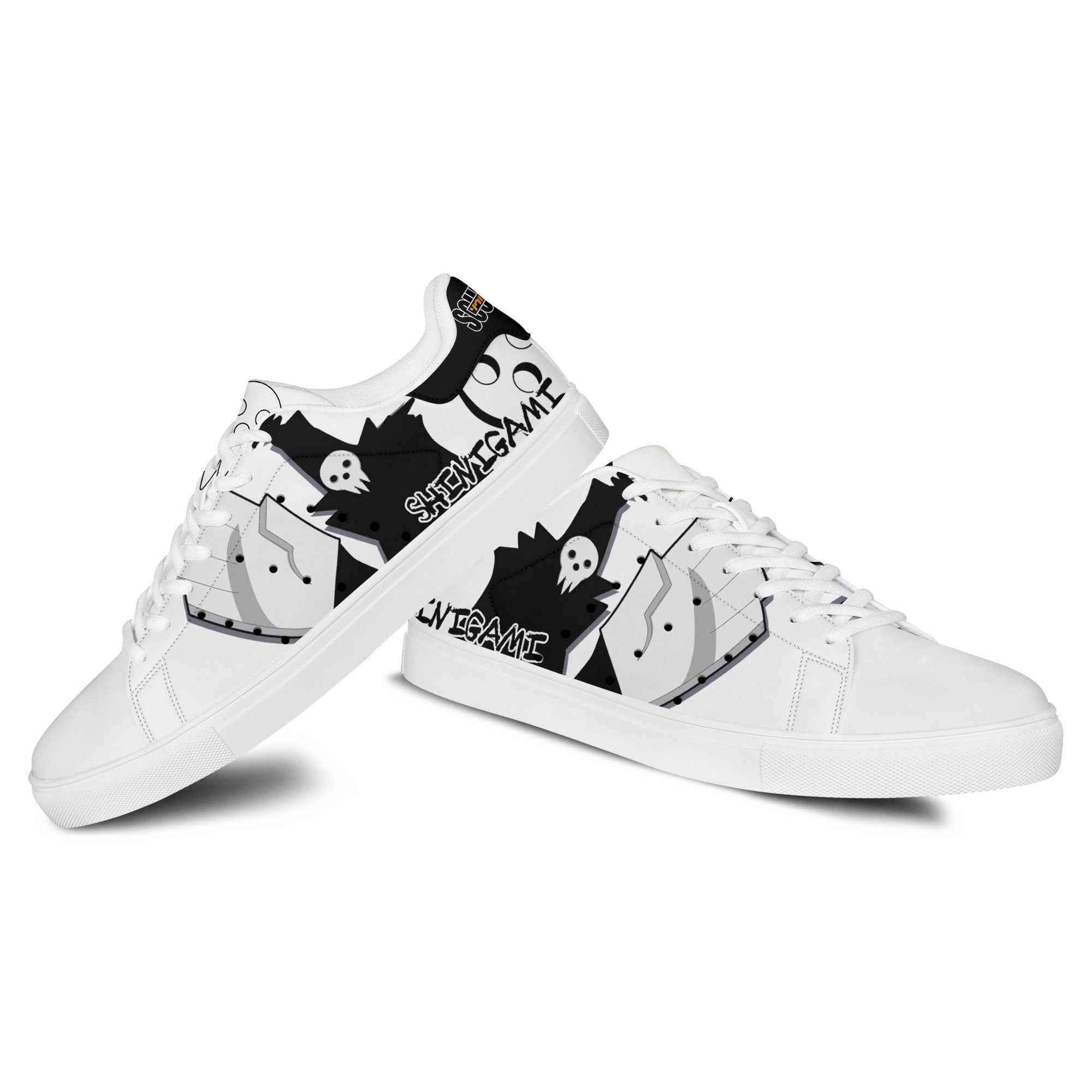 Death Shinigami Skate Sneakers Custom Soul Eater Anime Shoes