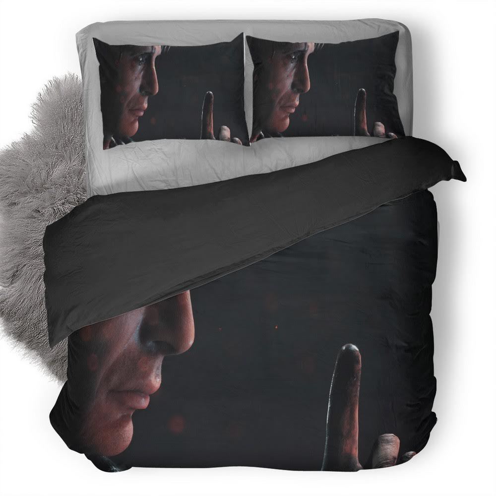Death Stranding Mads Mikkelsen 3D Customized Duvet Cover Bedding Set