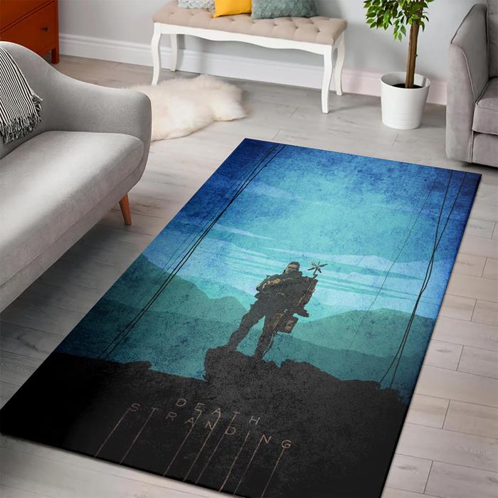 Death Stranding Rectangle Rug – Custom Size And Printing