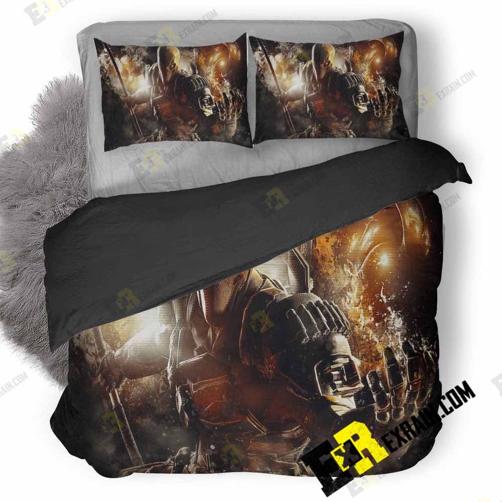 Death Stroke Qhd 3D Customized Duvet Cover Bedding Set