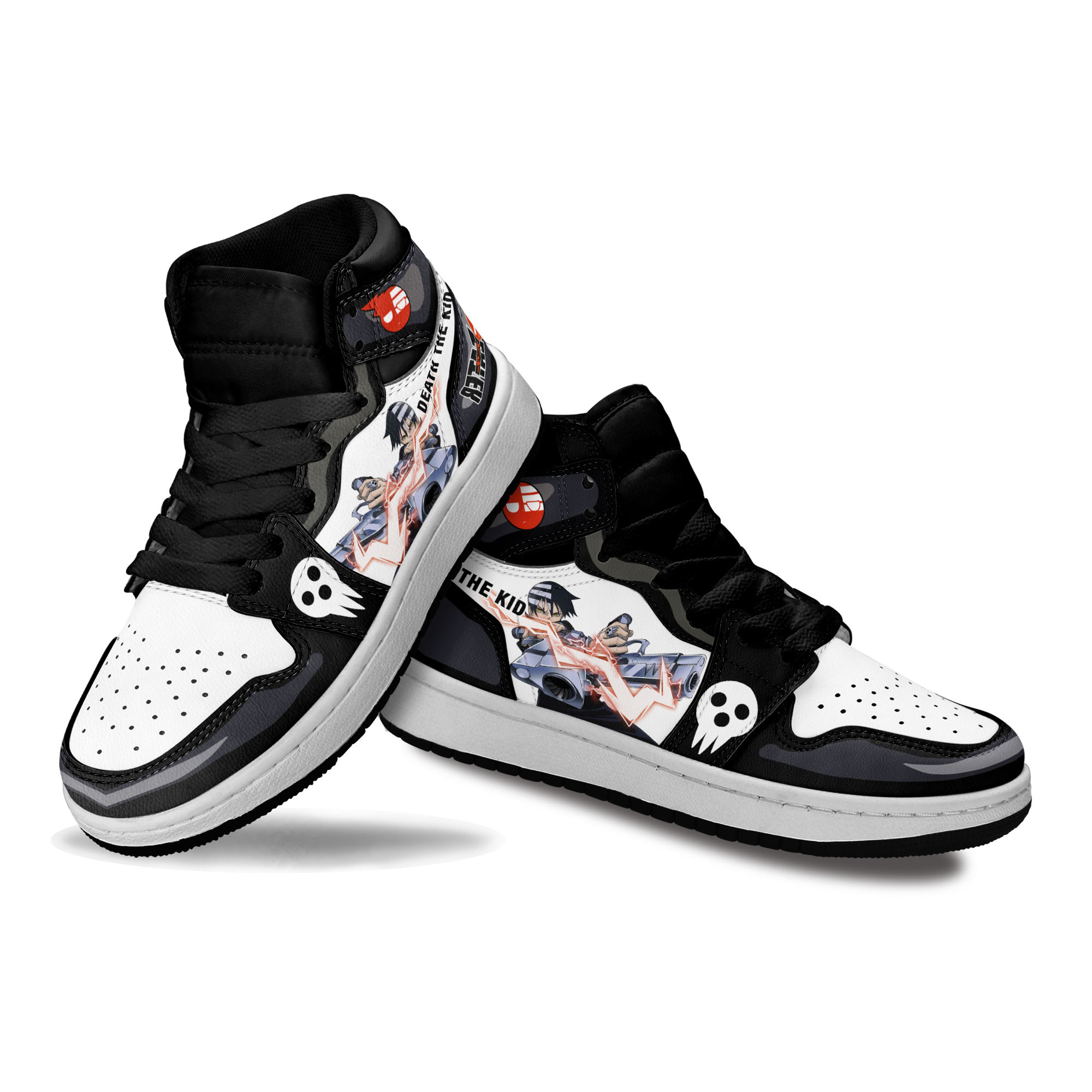 Death The Kid Anime Kids Sneakers Soul Eater Custom Shoes For Kids