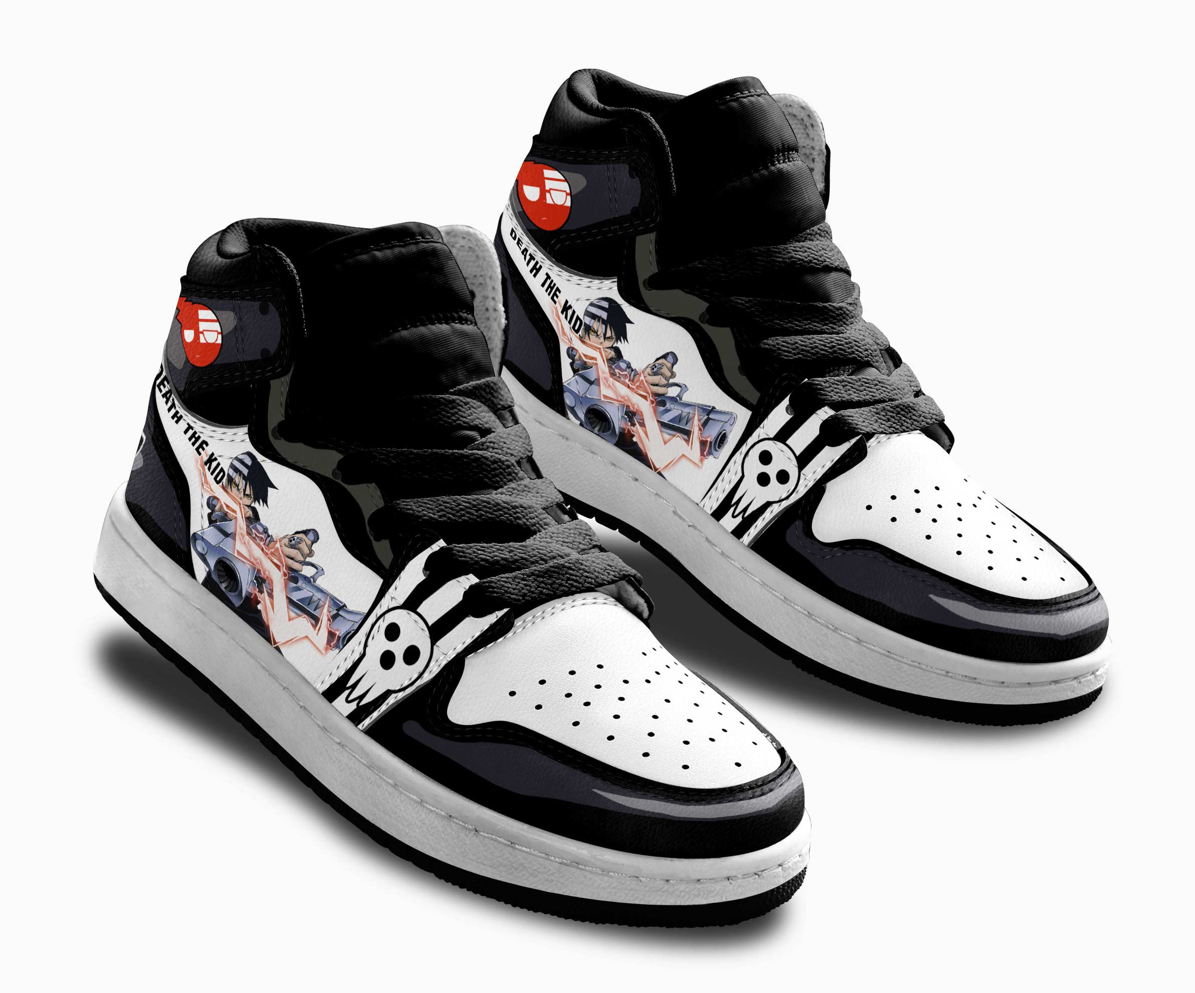 Death The Kid Anime Kids Sneakers Soul Eater Custom Shoes For Kids