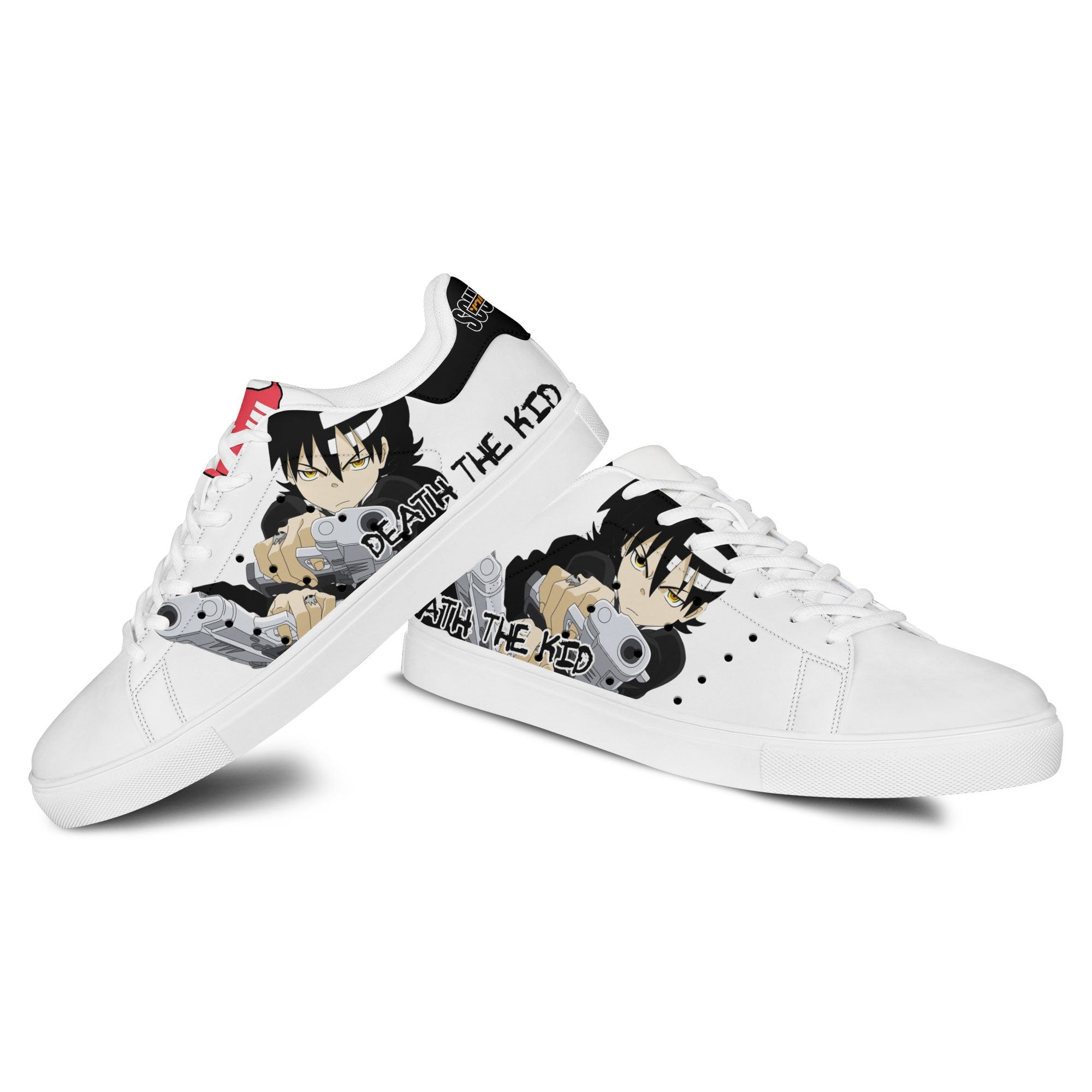Death the Kid Skate Sneakers Custom Soul Eater Anime Shoes