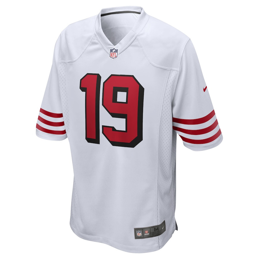 Deebo Samuel 19 San Francisco 49ers Alternate Game Stitched Jersey – White Deebo Samuel 19 San Francisco 49ers Alternate Game Stitched Jersey – White