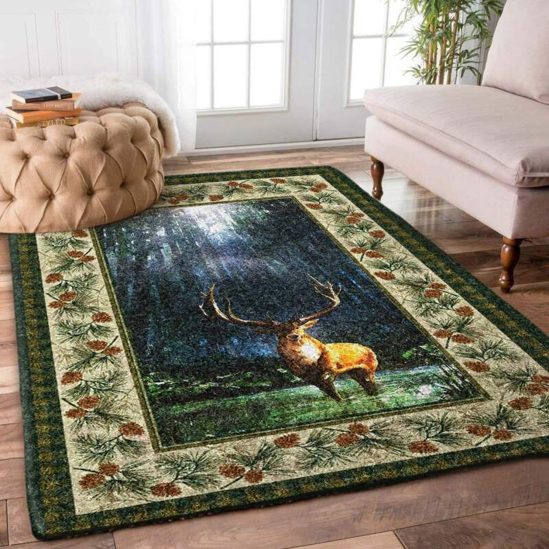 Deer Limited Edition Rectangle Rug