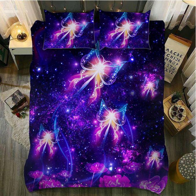 Default Fairy Tale Butterfly3D Customized Duvet Cover Bedding Set