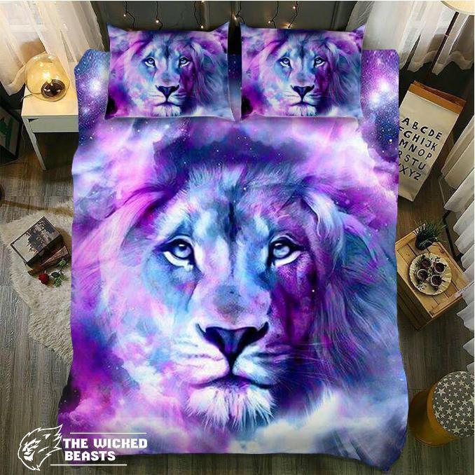 Default Purple Galaxy3D Customized Duvet Cover Bedding Set