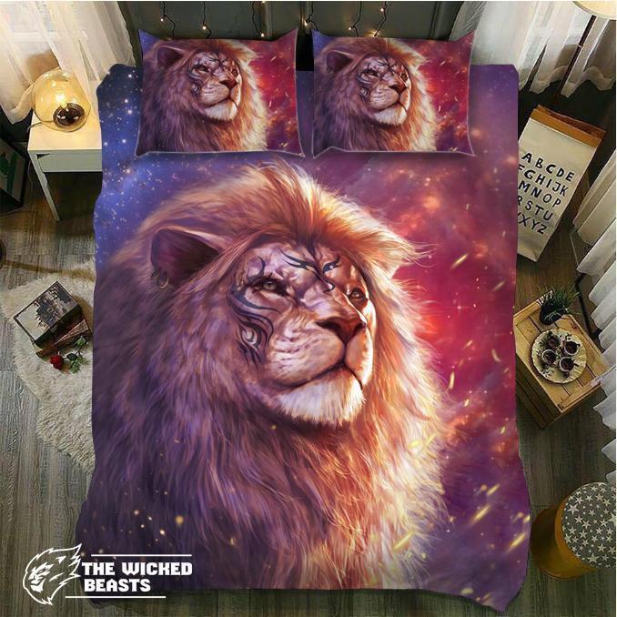 Default Rasta Lion3D Customized Duvet Cover Bedding Set