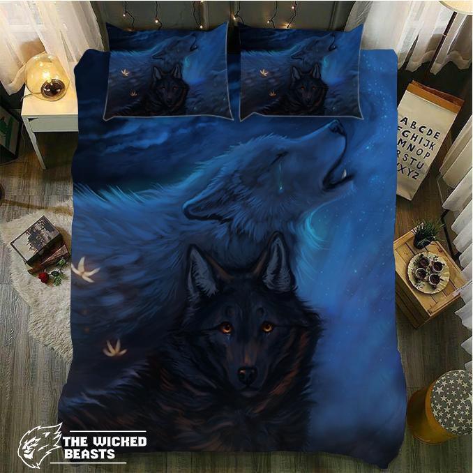 Default Tears From The Moon3D Customized Duvet Cover Bedding Set