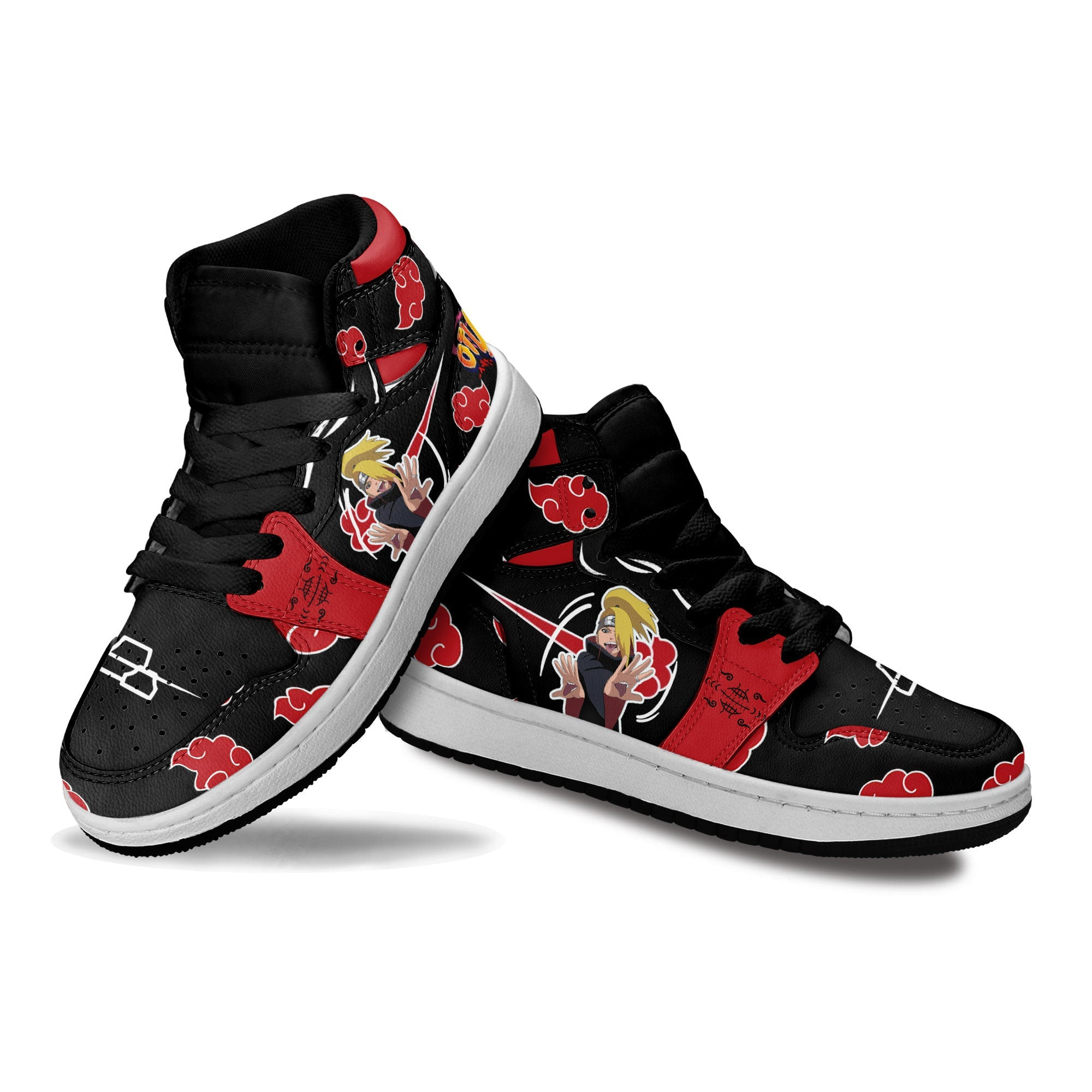 Deidara Akatsuki Kids Sneakers Custom Anime NRT Shoes For Kids