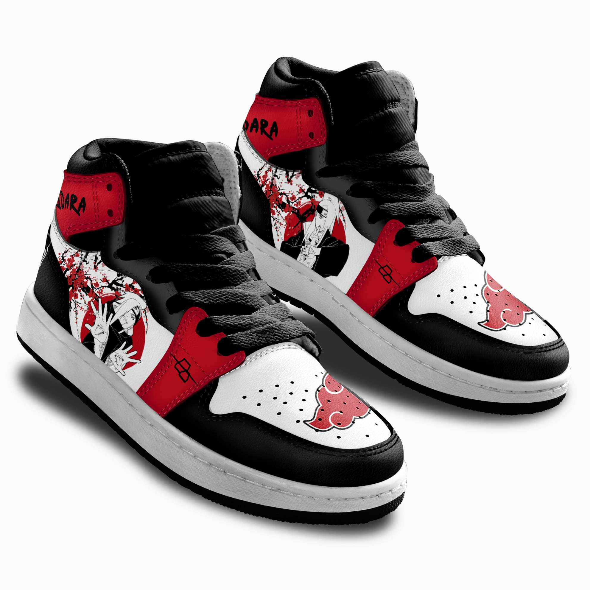 Deidara Kids Sneakers Custom Anime Shoes For Kids Japan Style