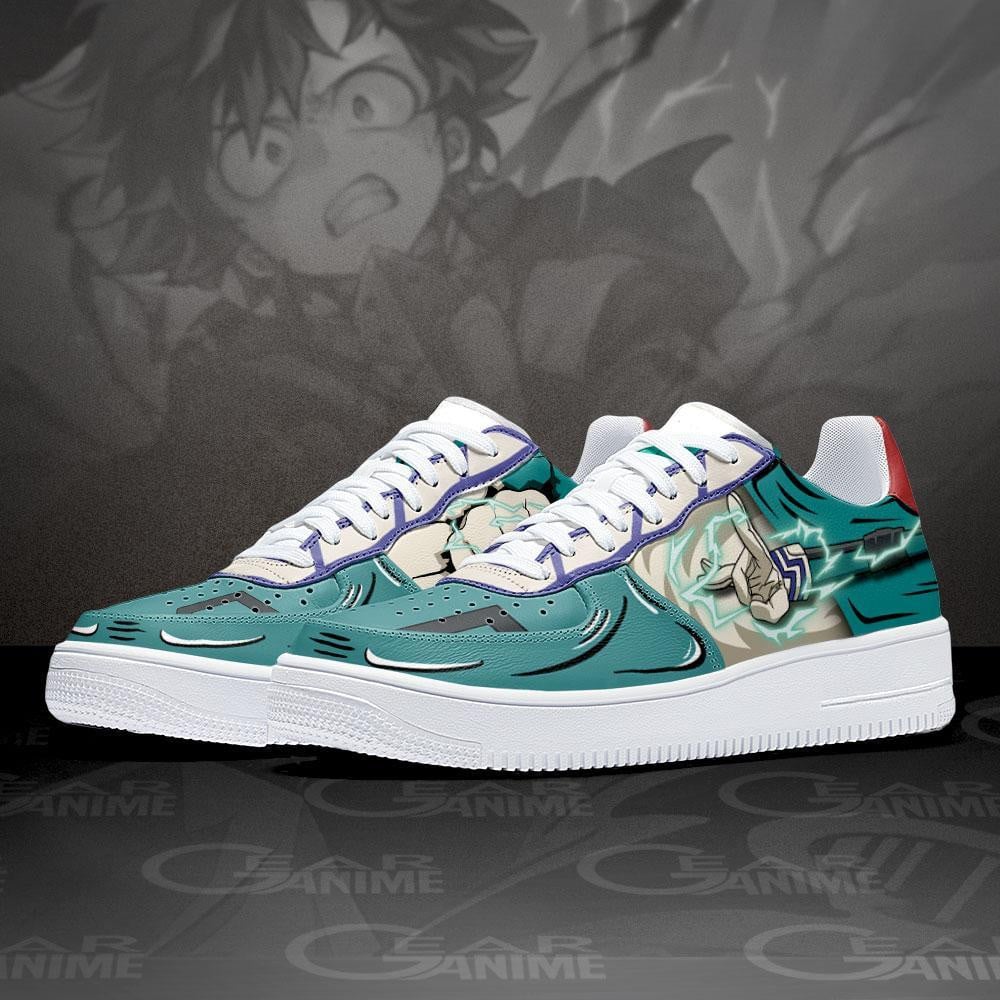 Deku Delaware Smash Air Sneakers Custom My Hero Academia Shoes