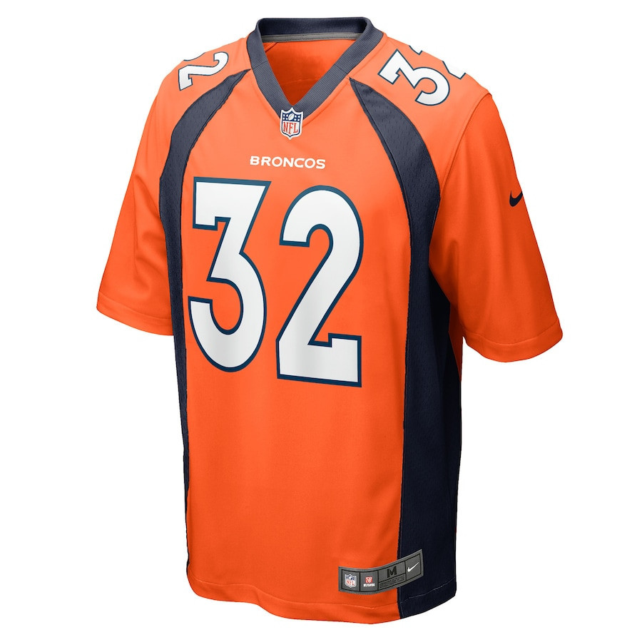 Delarrin Turner-Yell Denver Broncos Stitched Jersey – Orange