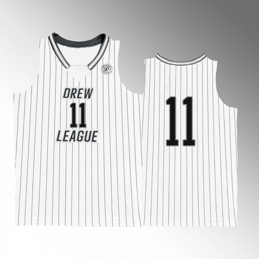 DeMar DeRozan #11 Drew League White Jersey