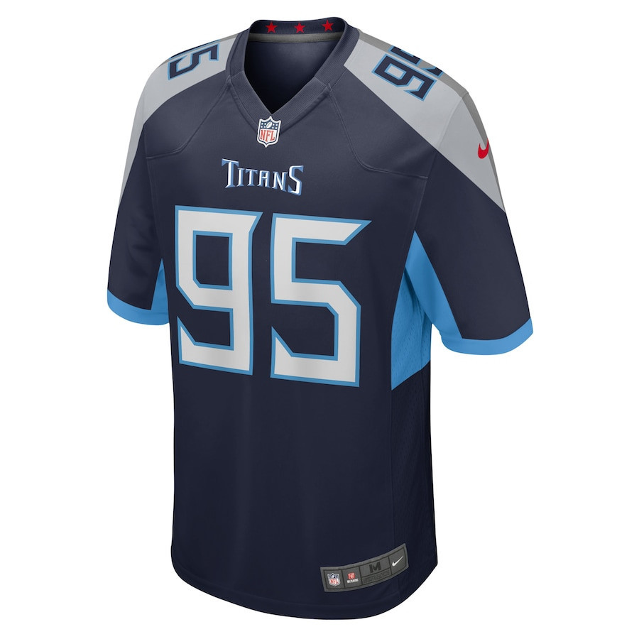 DeMarcus Walker Tennessee Titans Stitched Jersey – Navy