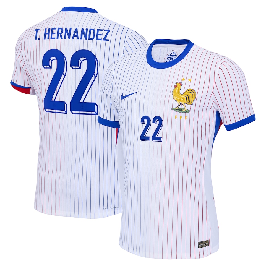 Dembele Men's France 2024 Stadium Away Soccer Jersey