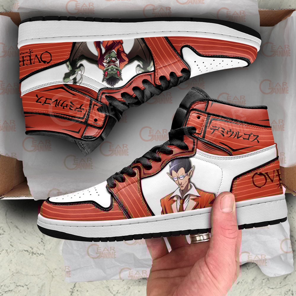 Demiurge JD1s Sneakers Overlord Anime Shoes, Air Jordan Hightop