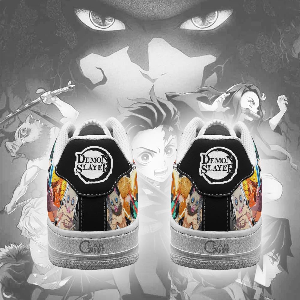 Demon Slayer Air Sneakers Mixed Manga Style Anime Shoes