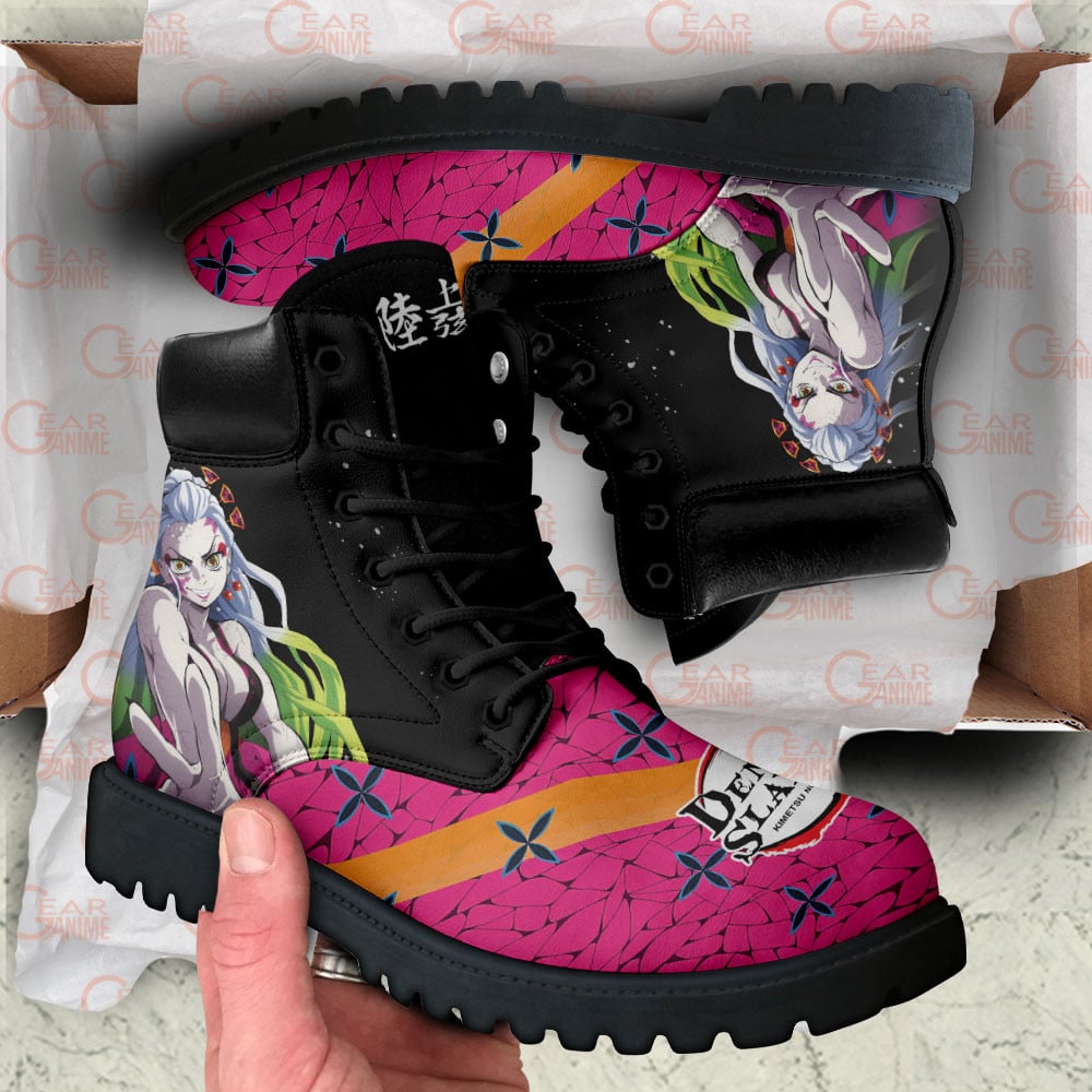 Demon Slayer Daki Boots Anime Custom Shoes