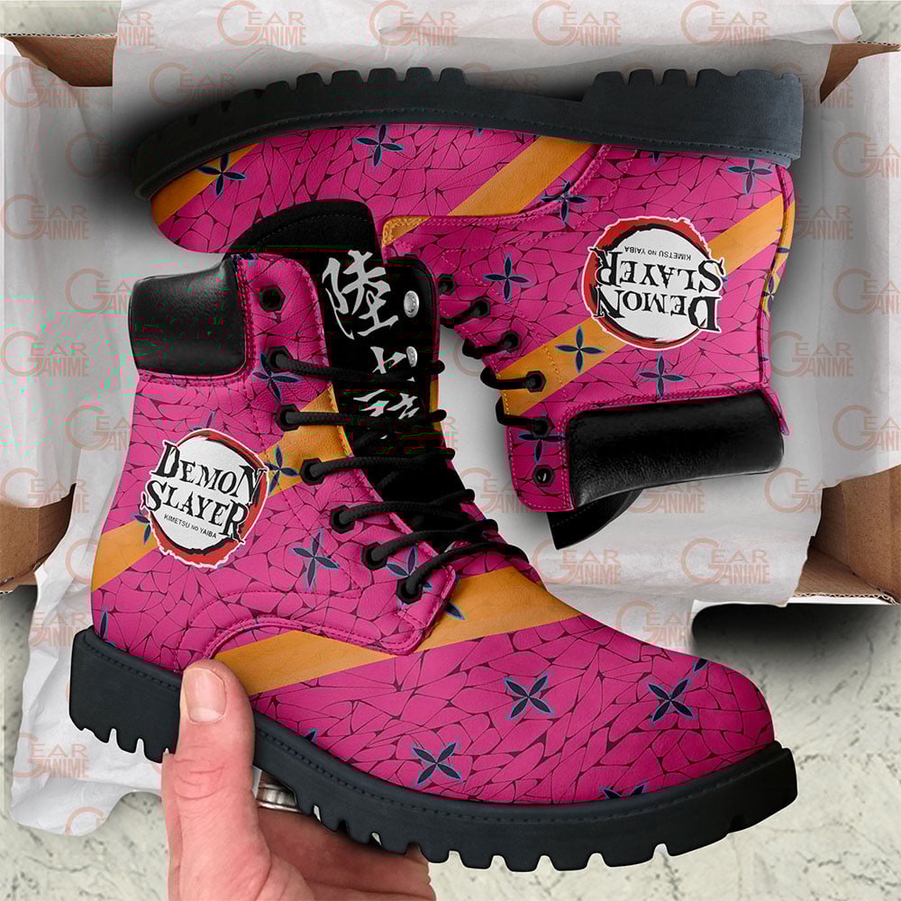 Demon Slayer Daki Boots Custom Anime Shoes