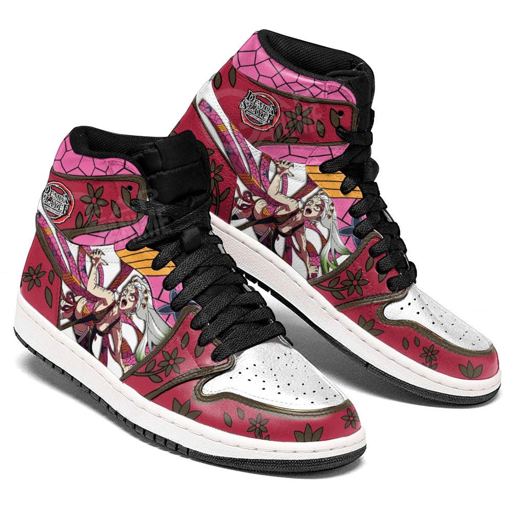Demon Slayer Daki JD1s Sneakers Anime Shoes, Air Jordan Hightop