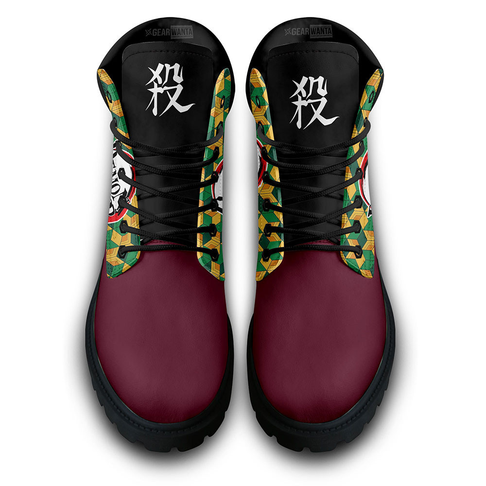 Demon Slayer Giyu Tomioka Boots Custom Anime Shoes