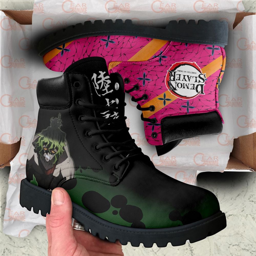 Demon Slayer Gyutato and Daki Boots Custom Anime Shoes