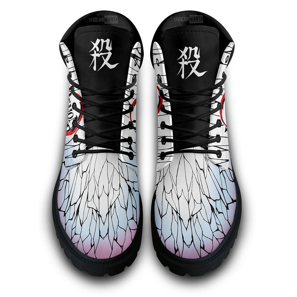 Demon Slayer Kanao Tsuyuri Boots Custom Anime Shoes