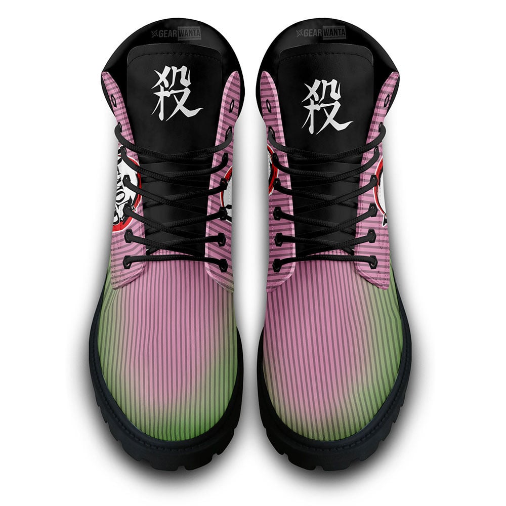Demon Slayer Mitsuri Kanroji Boots Custom Anime Shoes