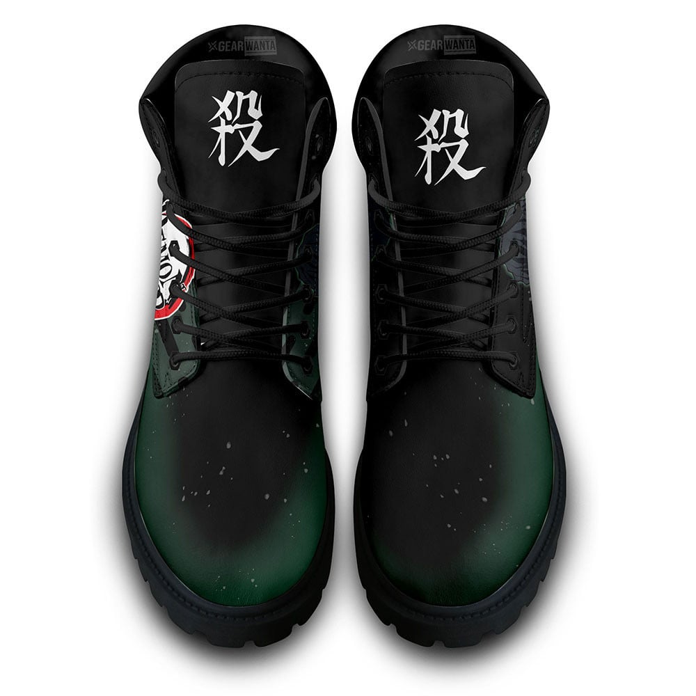 Demon Slayer Muichiro Tokito Boots Custom Anime Shoes