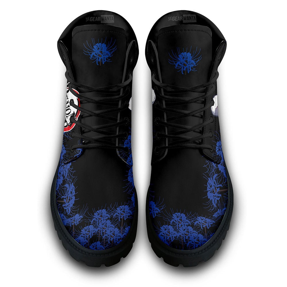 Demon Slayer Muzan Kibutsuji Boots Custom Anime Shoes