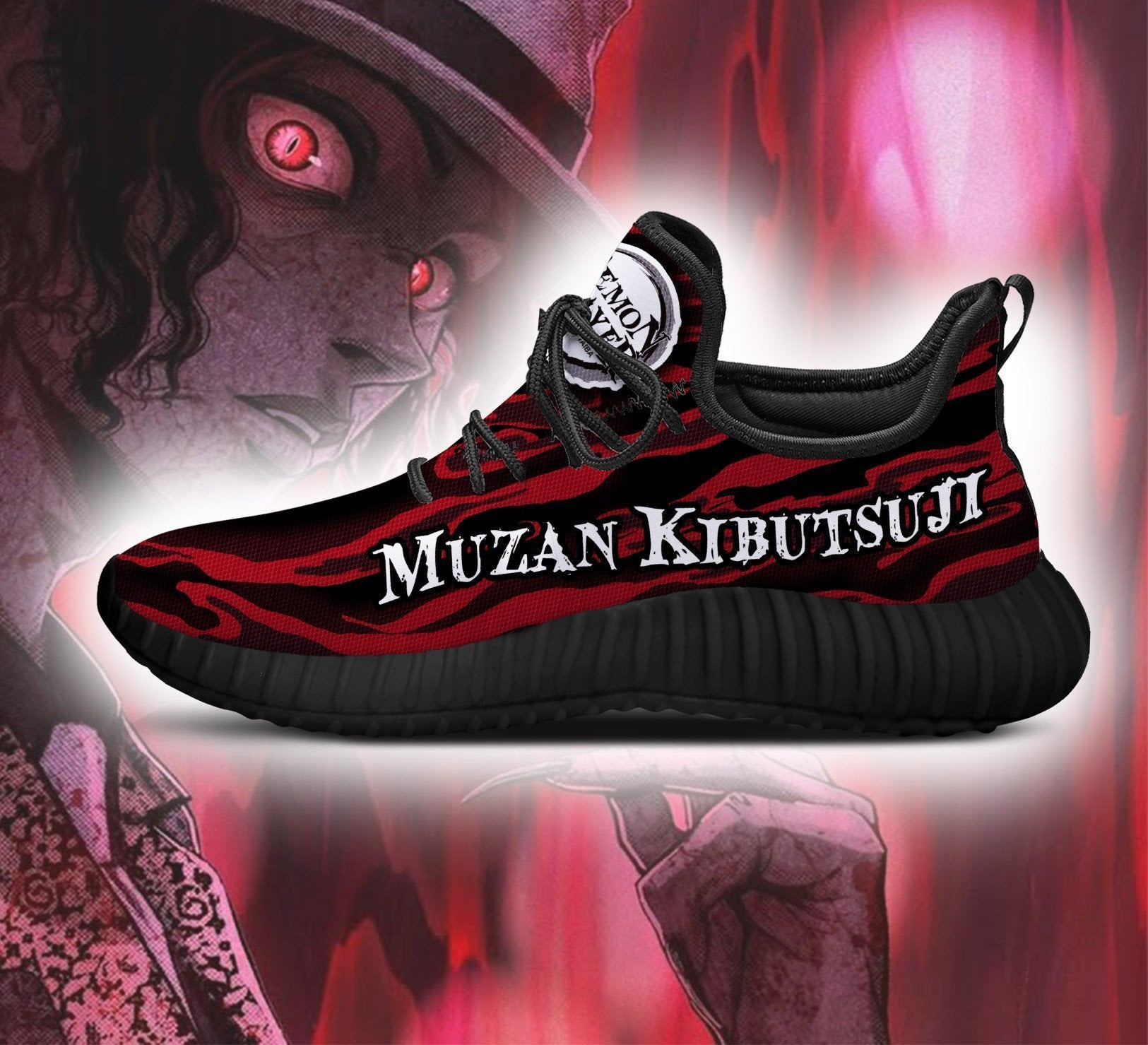 Demon Slayer Muzan Kibutsuji Reze Shoes Custom Anime Sneakers