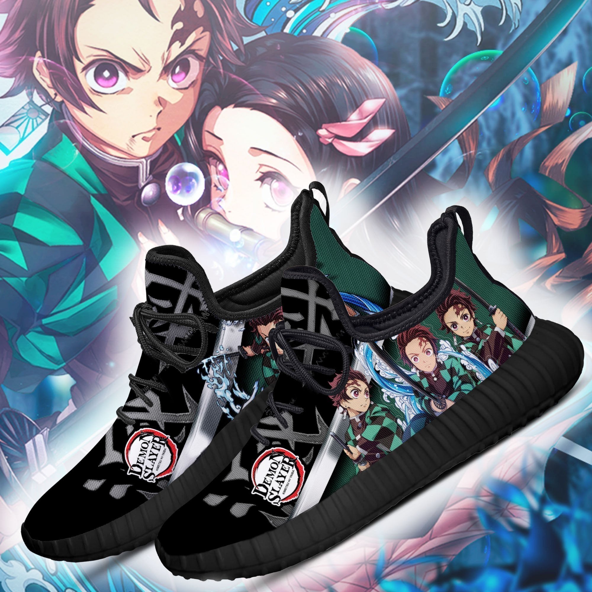 Demon Slayer Reze Shoes Tanjiro Custom Anime Shoes Fan Gifts Idea