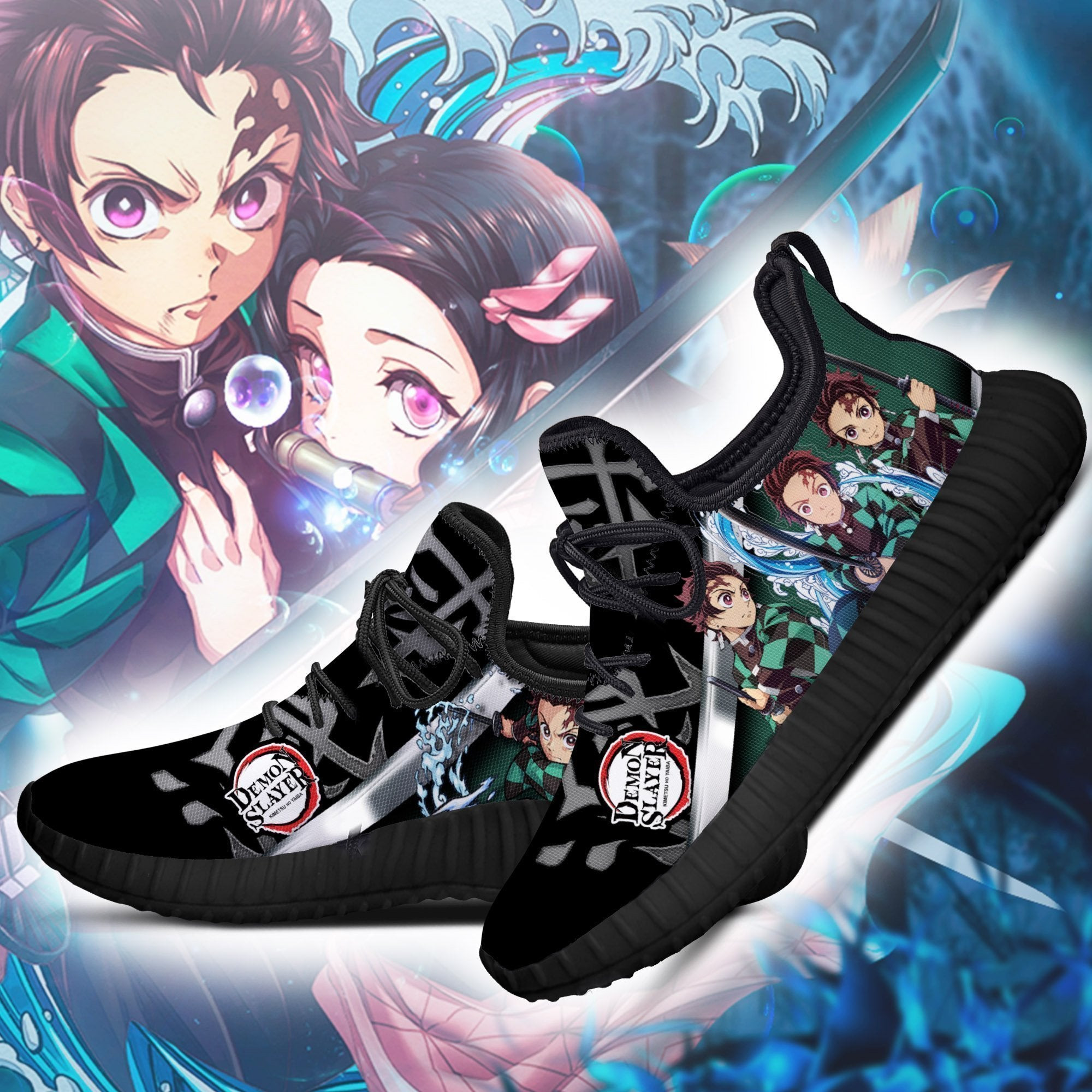 Demon Slayer Reze Shoes Tanjiro Custom Anime Shoes Fan Gifts Idea