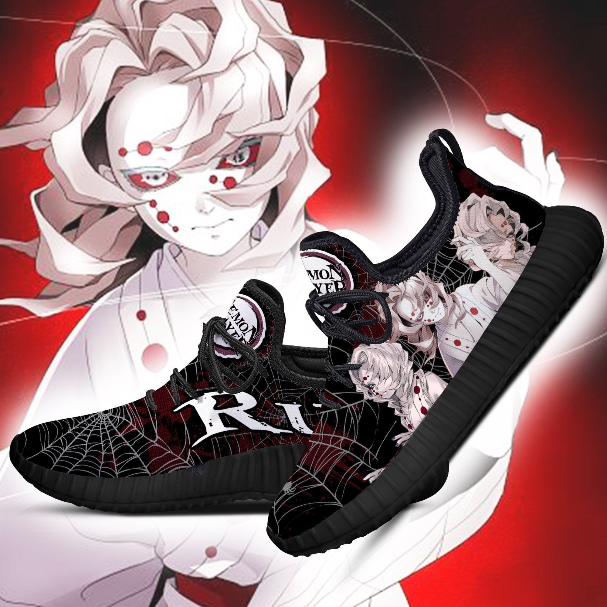 Demon Slayer Rui Reze Shoes Custom Anime Sneakers Costume