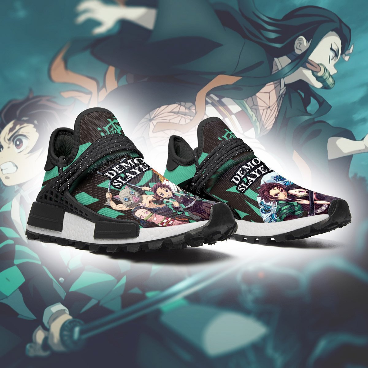 Demon Slayer Shoes Characters Anime Sneakers, NMD Shoes
