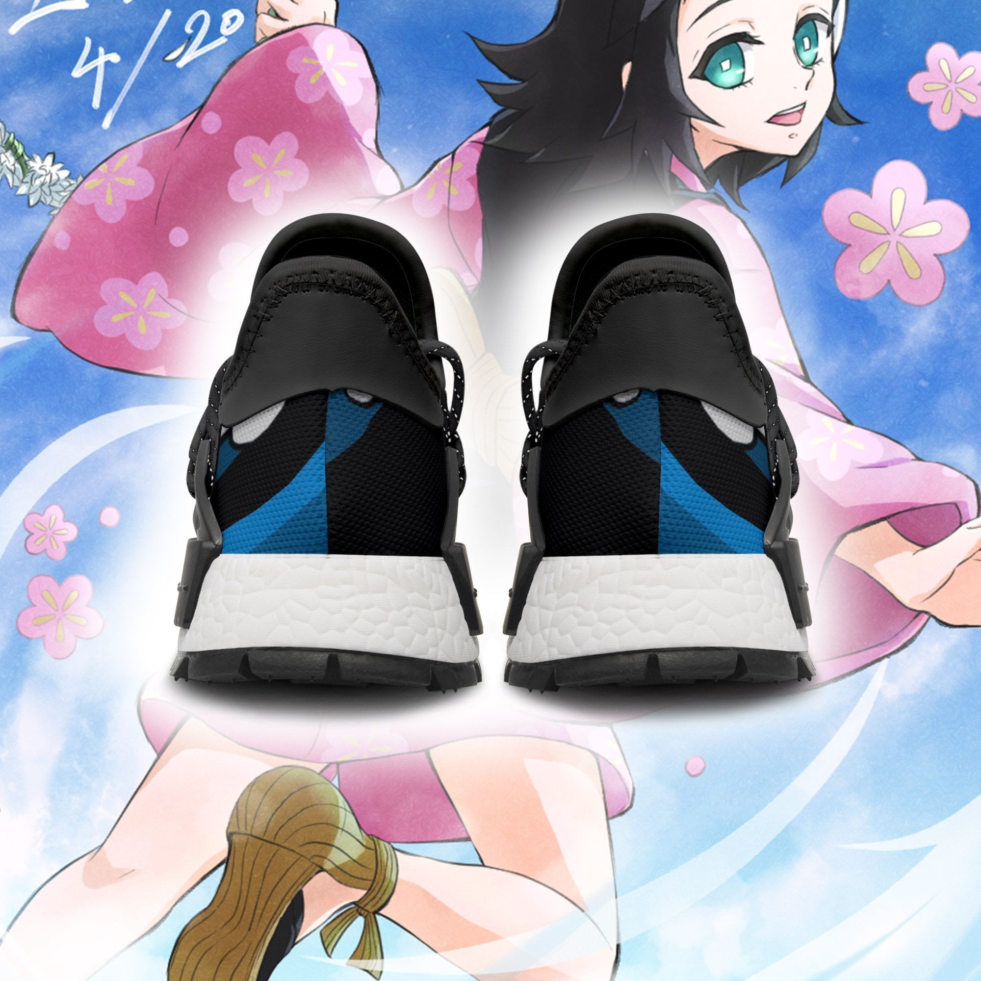 Demon Slayer Shoes Makomo Shoes Skill Anime Sneakers, NMD Shoes