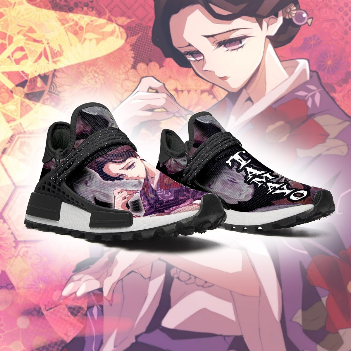 Demon Slayer Shoes Tamayo Anime Sneakers, NMD Shoes