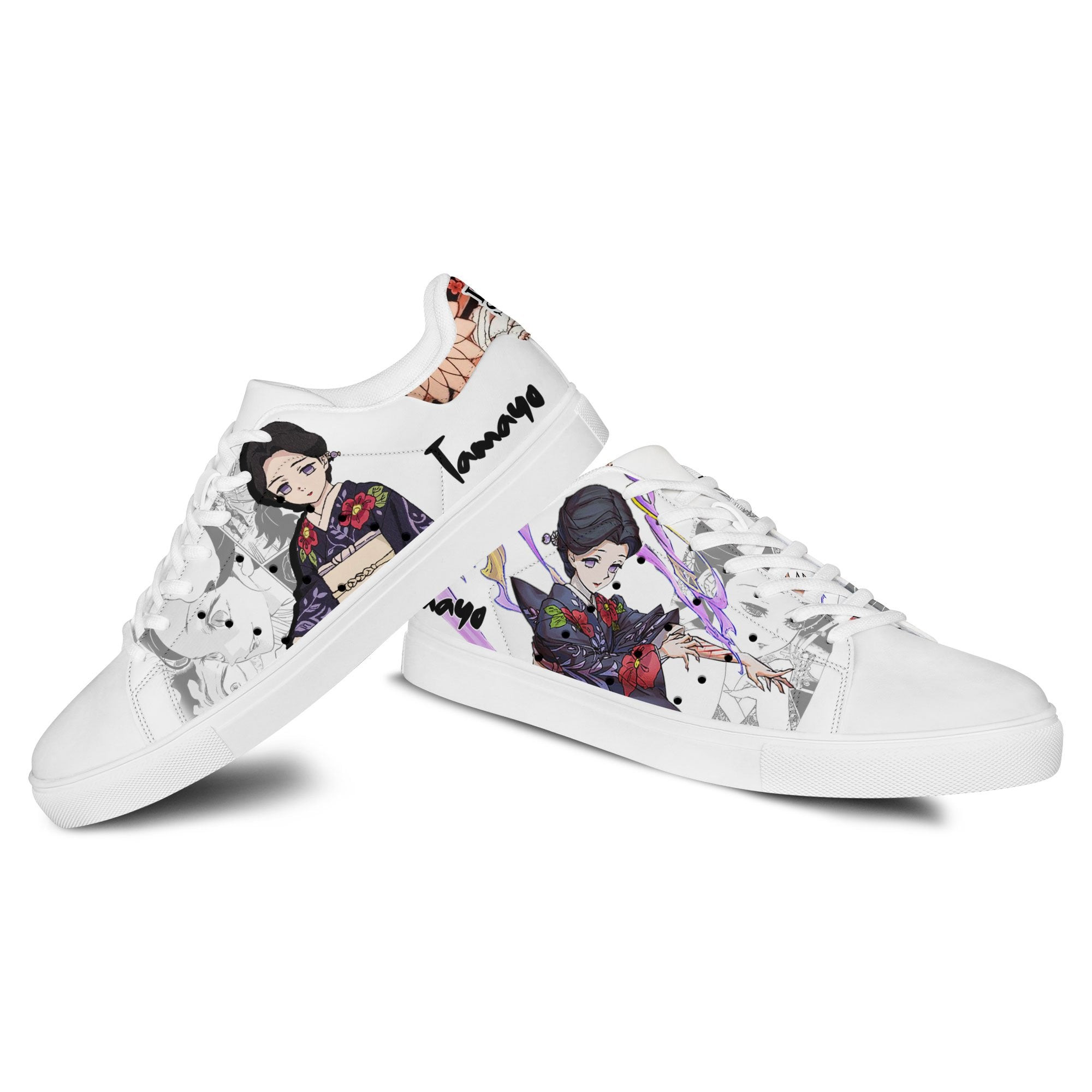 Demon Slayer Tamayo Skate Sneakers Custom Anime Shoes