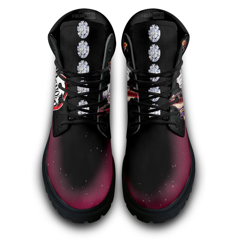 Demon Slayer Tengen Uzui Boots Custom Anime Shoes
