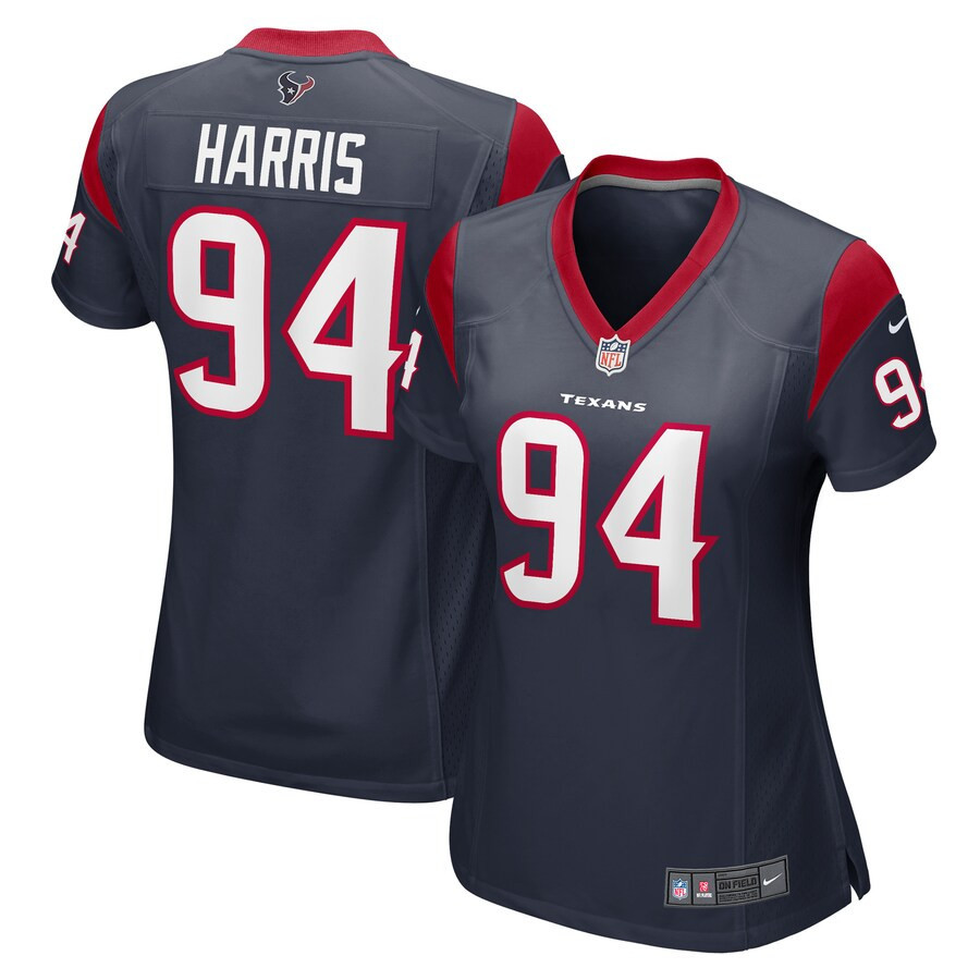 Demone Harris Houston Texans Women’s Stitched Jersey – Navy