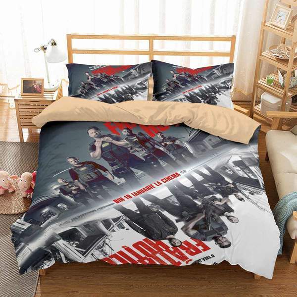 Den Of Thieves 3D Customized Duvet Cover Bedding Set