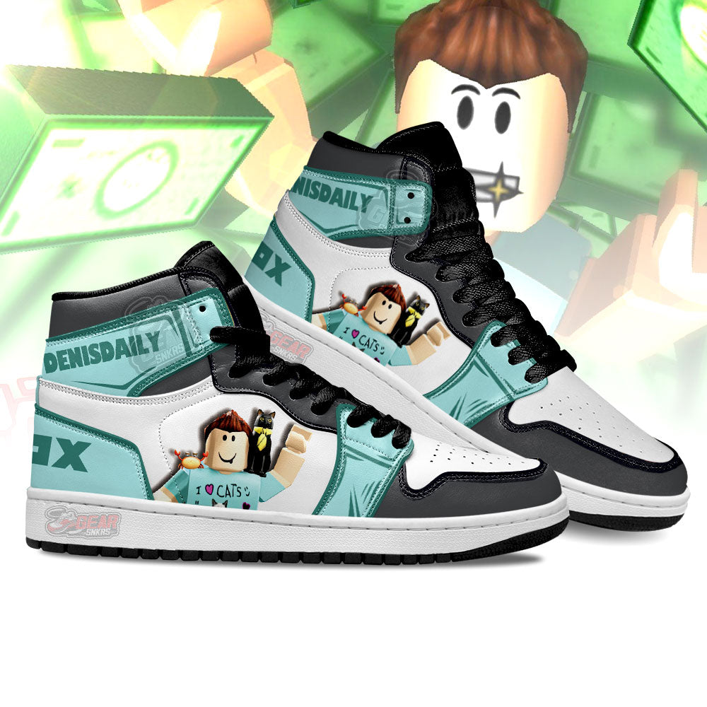 DenisDaily Roblox JD Sneakers Shoes For Fans, Air Jordan Hightop