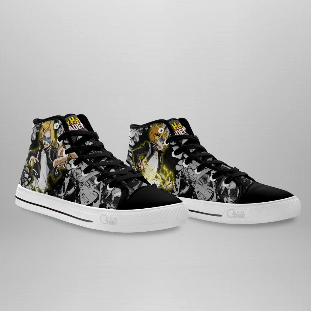 Denki Kaminari High Top Shoes Custom Anime My Hero Academia Sneakers