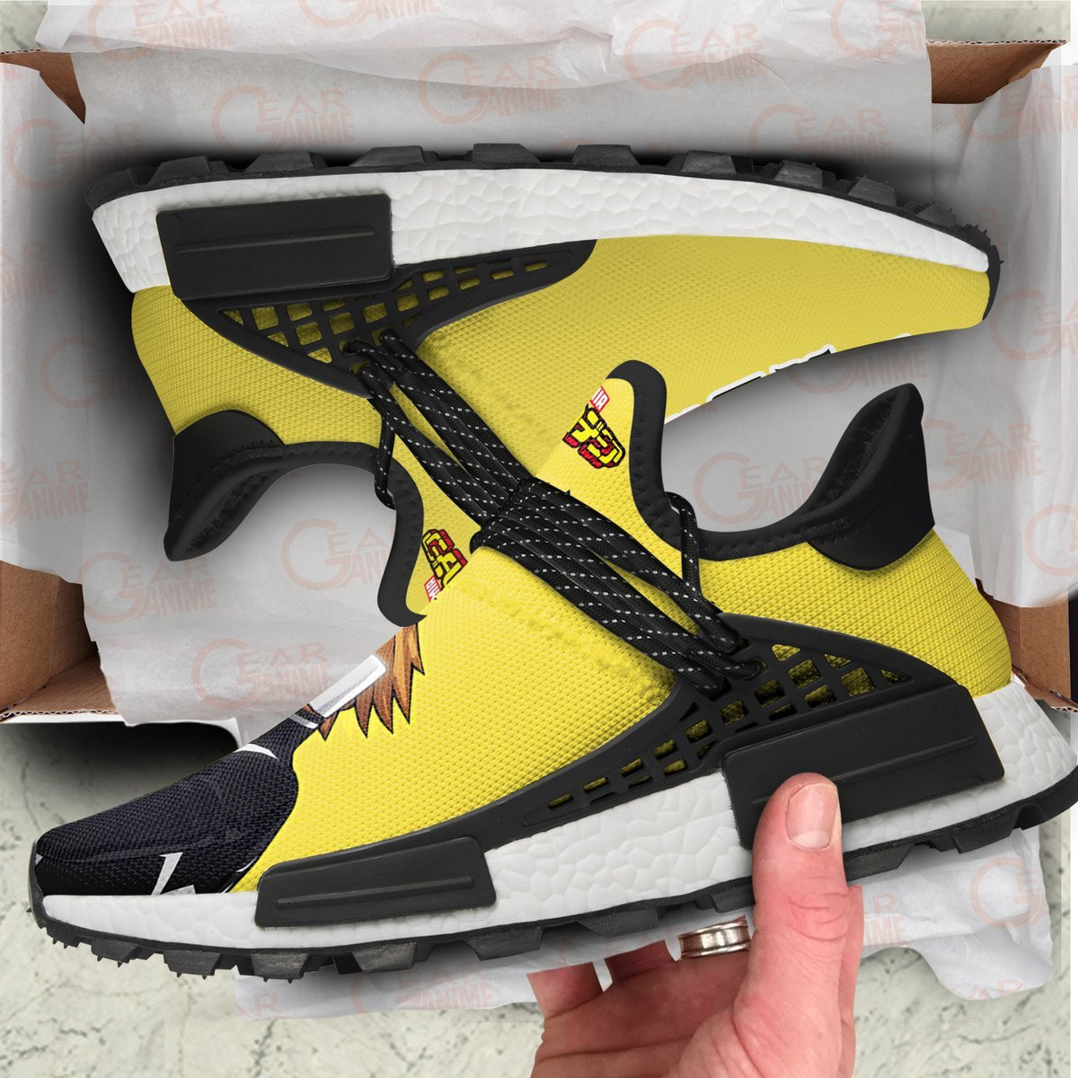 Denki Kaminari Shoes My Hero Academia Shoes, NMD Shoes