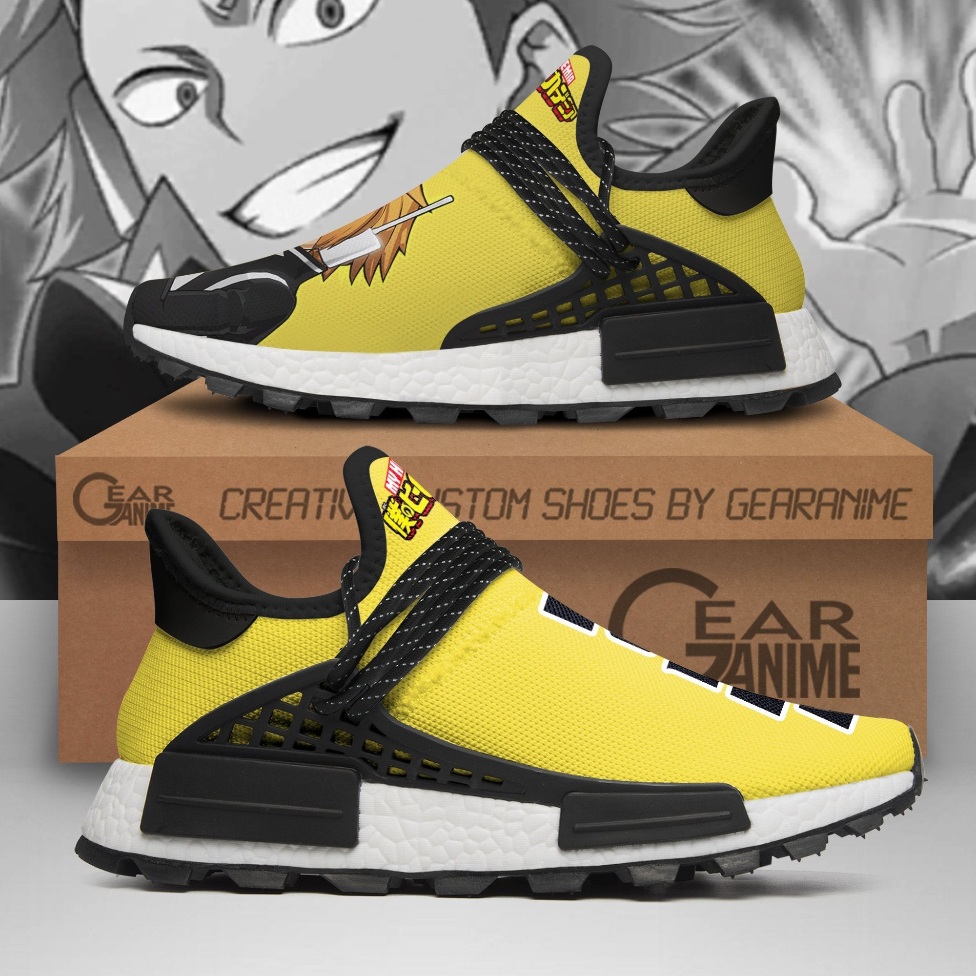 Denki Kaminari Shoes My Hero Academia Shoes, NMD Shoes