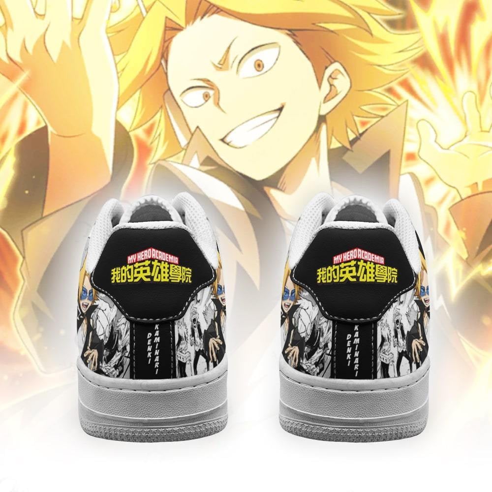 Denki Kaminari Sneakers My Hero Academia Anime Custom Shoes